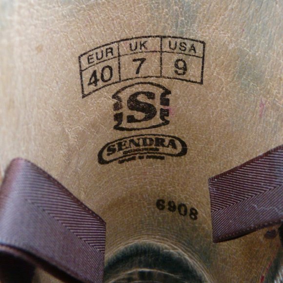 SENDRA pull-on riding boots, oxblood, EUR 40 or US 9, made in Spain - Picture 8 of 10